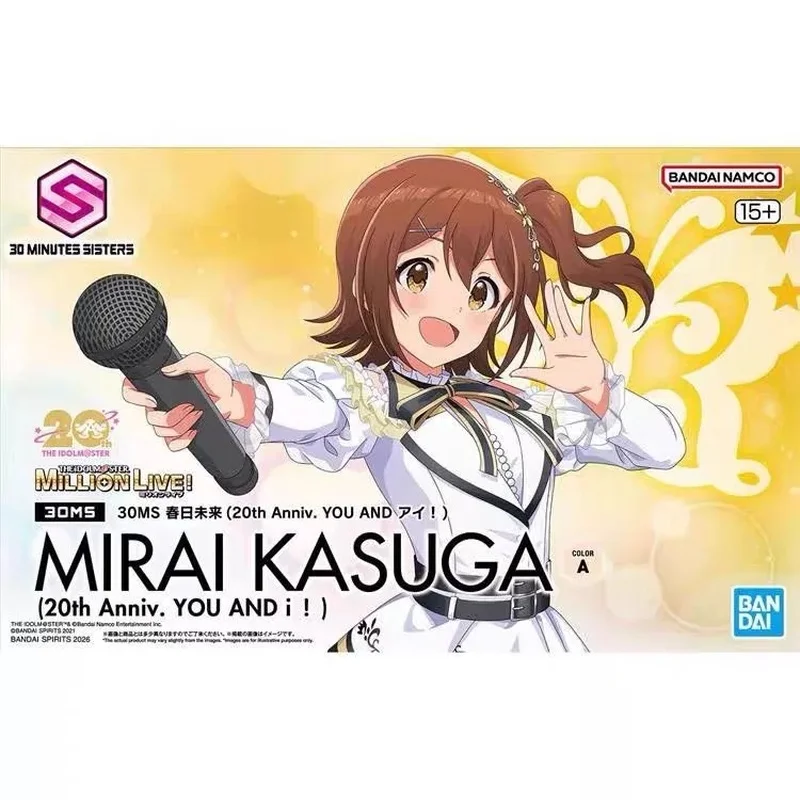 Bandai 30ms Mirai Kasuga The Idolmaster 20th Anniversary You And I Anime Assembly Plastic Model Collectible Figure Toy Gift
Bandai 30ms Mirai Kasuga The Idolmaster 20th Anniversary You And I Anime Assembly Plastic Model Collectible Figure Toy Gift