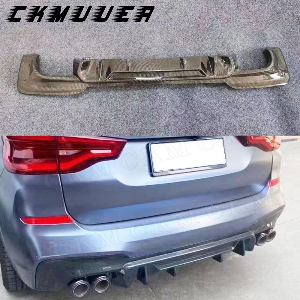 CKMUUER углеродное волокно для BMW X3 G01 Sport Style 2018 2019 2020, диффузор для заднего бампера, FRP Prime, удлинители
CKMUUER углеродное волокно для BMW X3 G01 Sport Style 2018 2019 2020, диффузор для заднего бампера, FRP Prime, удлинители