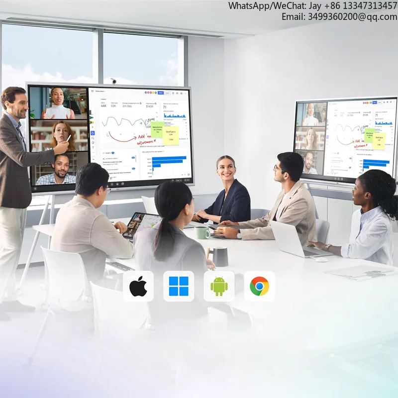 65-Inch 4K UHD 4K Large Interactive Smart Whiteboard Multi-Touch OPS Board For Conference University Education For Interactive
65-Inch 4K UHD 4K Large Interactive Smart Whiteboard Multi-Touch OPS Board For Conference University Education For Interactive