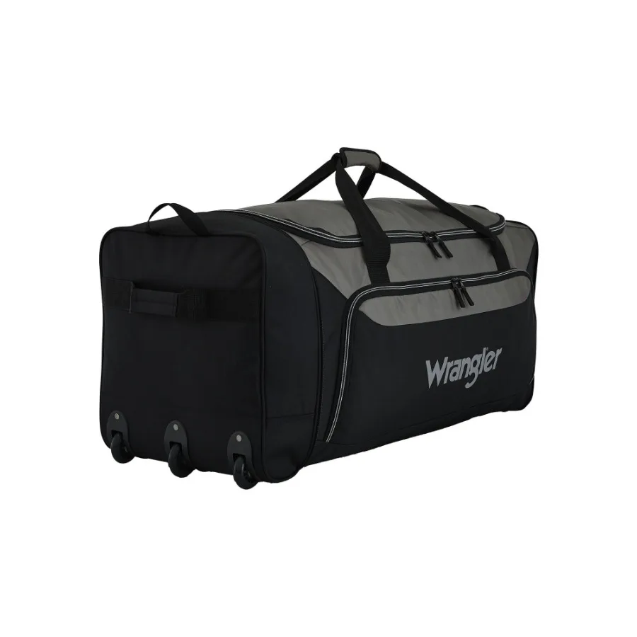 36-inch Jumbo Collapsible 3-Wheel Rolling Locker Duffel Black
36-inch Jumbo Collapsible 3-Wheel Rolling Locker Duffel Black