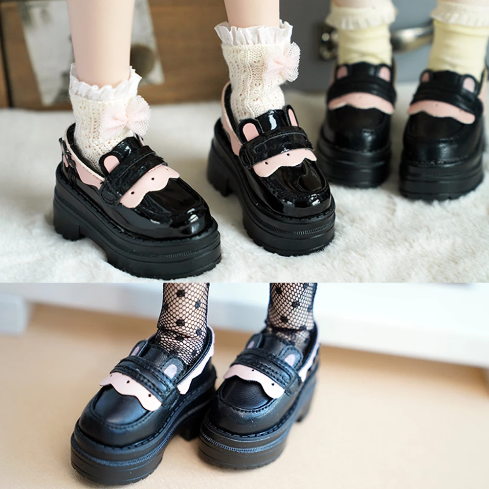 D09-P751 children handmade toy 1/4 dfh Doll BJD/SD doll shoes Cute Rabbit Ears Retro Thick Bottom shoes 1pair
D09-P751 children handmade toy 1/4 dfh Doll BJD/SD doll shoes Cute Rabbit Ears Retro Thick Bottom shoes 1pair