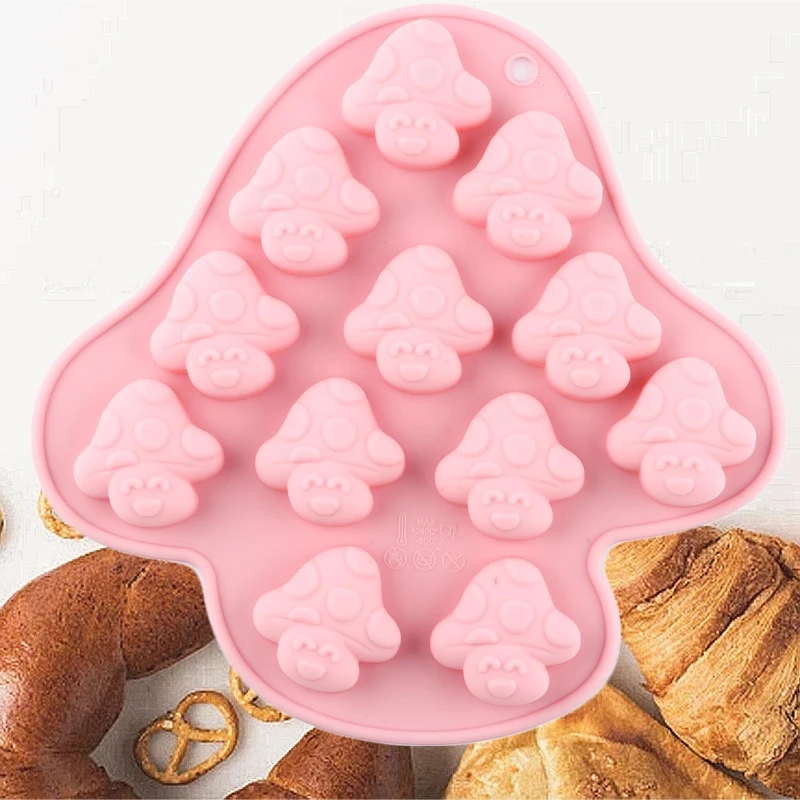 VERIDIAN 12-hole 3d Mushroom Silicone Mold Epoxy Resin Molds Fondant Cake Chocolate Mould Candy Baking Tools Cake Decoration
VERIDIAN 12-hole 3d Mushroom Silicone Mold Epoxy Resin Molds Fondant Cake Chocolate Mould Candy Baking Tools Cake Decoration