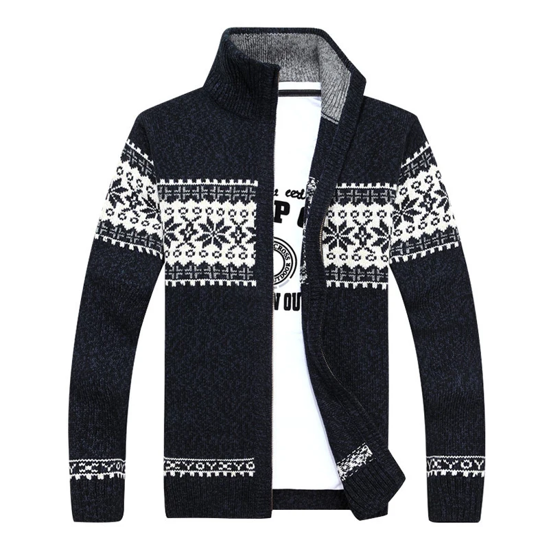 Winter Men's Cardigan Sweaters Jackets Male Warm Knitted Sweater Coats Casual Men Slim Fit Knitted Cardigan Jackets Clothing
Winter Men's Cardigan Sweaters Jackets Male Warm Knitted Sweater Coats Casual Men Slim Fit Knitted Cardigan Jackets Clothing