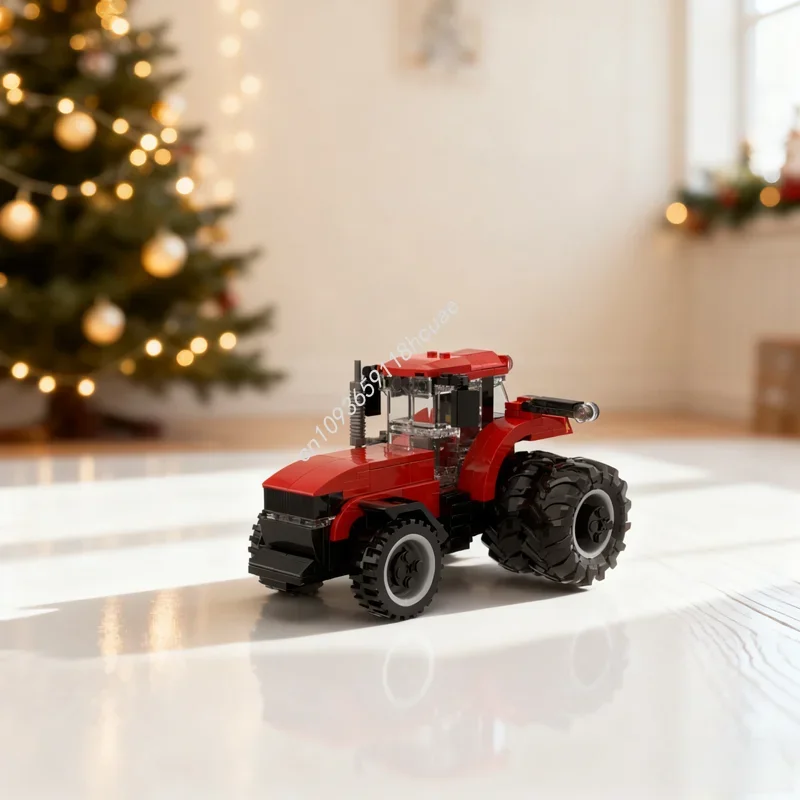 262pcs MOC Case IH Magnum Tractor City Farmed Model Building Blocks Architecture Toys Idea Festival Gift Education Brick
262pcs MOC Case IH Magnum Tractor City Farmed Model Building Blocks Architecture Toys Idea Festival Gift Education Brick