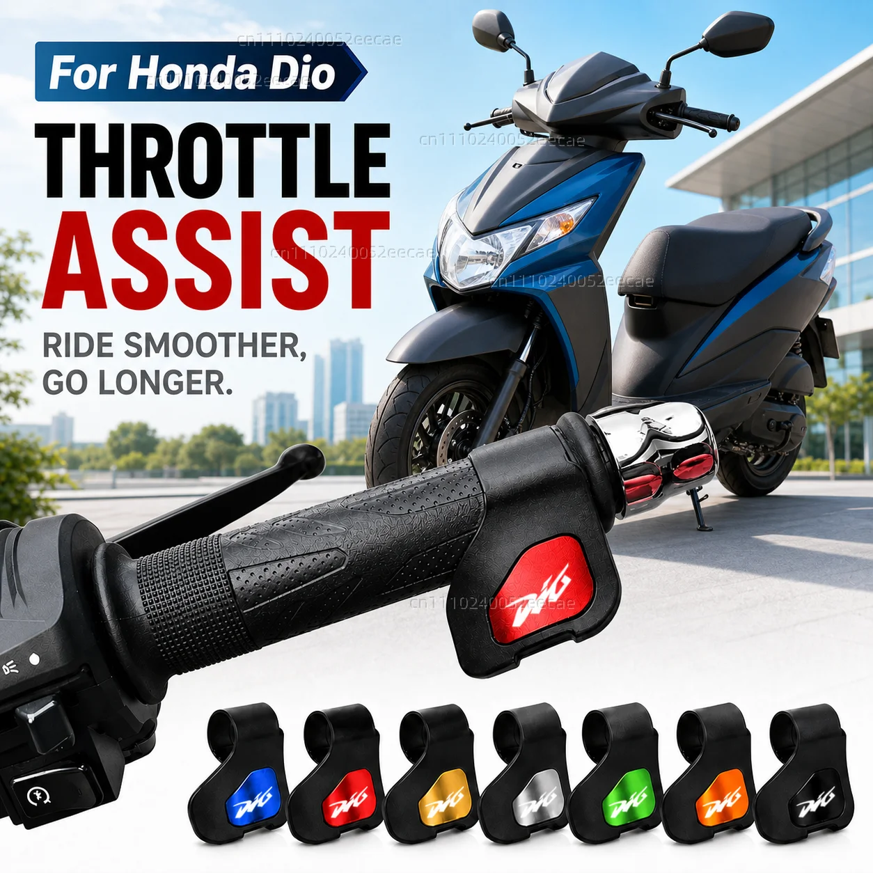 For Honda Dio 50 ZX50 DJ-1 DJ-1RR AF19 AF18 SR AF20 ZX AF25 AF27 AF28 AF34 AF35 Motorcycle Throttle Assistant Clip Labor Saver
For Honda Dio 50 ZX50 DJ-1 DJ-1RR AF19 AF18 SR AF20 ZX AF25 AF27 AF28 AF34 AF35 Motorcycle Throttle Assistant Clip Labor Saver