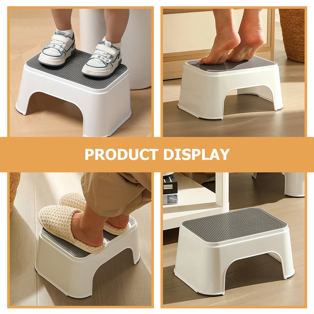 White Toilet Foot for Adults Potty Stool Bathroom Poop Stool Compact Size Easy Use Stable Sturdy Craftsmanship
White Toilet Foot for Adults Potty Stool Bathroom Poop Stool Compact Size Easy Use Stable Sturdy Craftsmanship