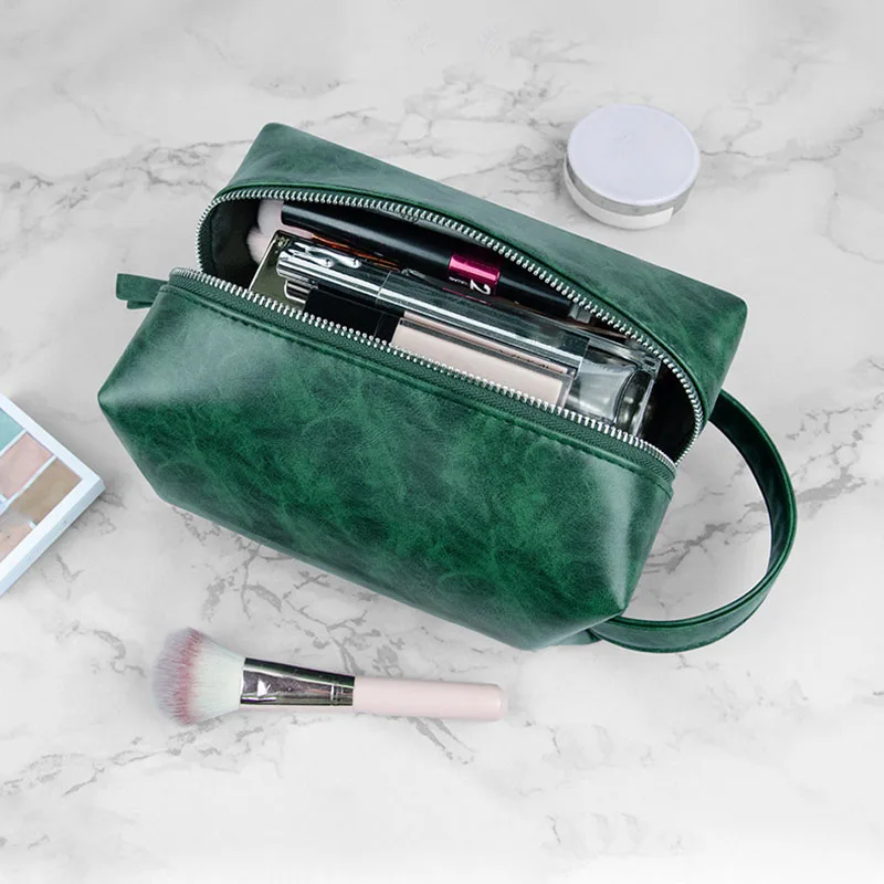 Business Portable Men's Pu Leather Cosmetic Toiletry Bag Travel Kit Mens Women Hanging Tote Makeup Bag for Men Women
Business Portable Men's Pu Leather Cosmetic Toiletry Bag Travel Kit Mens Women Hanging Tote Makeup Bag for Men Women