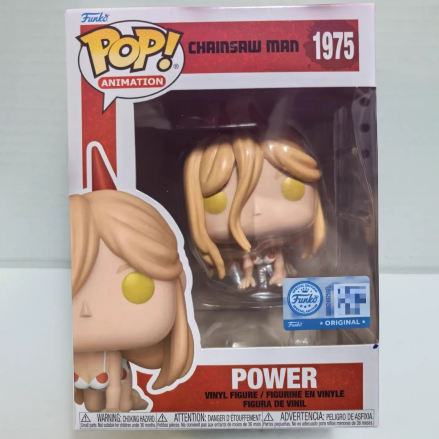 Funko Pop Power (Bikini)1975 Figures Chainsaw Man Swimwear Power 3.3Inch Vinyl Figure Collectible Limited Edition Model Toy Gift
Funko Pop Power (Bikini)1975 Figures Chainsaw Man Swimwear Power 3.3Inch Vinyl Figure Collectible Limited Edition Model Toy Gift