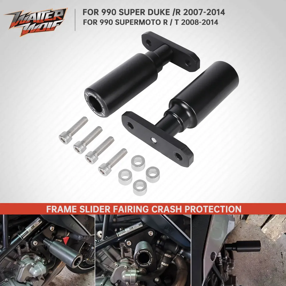 For 990 Super Duke /R 2007-2014 Fairing Frame Crash Slider Protector For 990 Supermoto R T 990SMT 2008-2014 Anti-Crash Guard
For 990 Super Duke /R 2007-2014 Fairing Frame Crash Slider Protector For 990 Supermoto R T 990SMT 2008-2014 Anti-Crash Guard