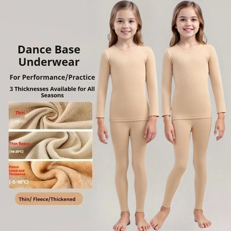 Winter Thermal Underwear Sets for Kids Gymnastics Dance Flesh-Colored Leotard Anti-Pilling Girls Ballet Performance Costumes 8 Y
Winter Thermal Underwear Sets for Kids Gymnastics Dance Flesh-Colored Leotard Anti-Pilling Girls Ballet Performance Costumes 8 Y