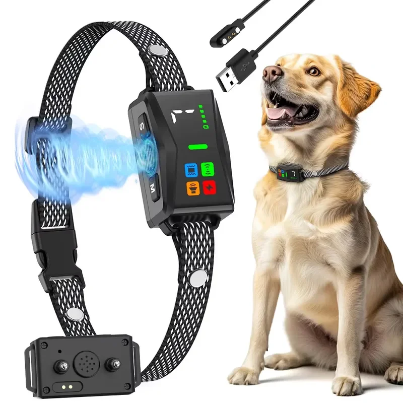 For TIZE Ultrasonic No Bark Dog Collar with Dual Sensors Rechargeable Safe Beep Vibration and Electric Shock Barking Training
For TIZE Ultrasonic No Bark Dog Collar with Dual Sensors Rechargeable Safe Beep Vibration and Electric Shock Barking Training