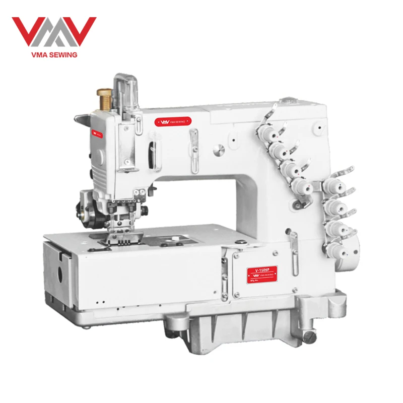 VMA Multi-needle New Industrial Flat Bed Six Needles Sportswear Jeans Waistband Sewing Machine
VMA Multi-needle New Industrial Flat Bed Six Needles Sportswear Jeans Waistband Sewing Machine