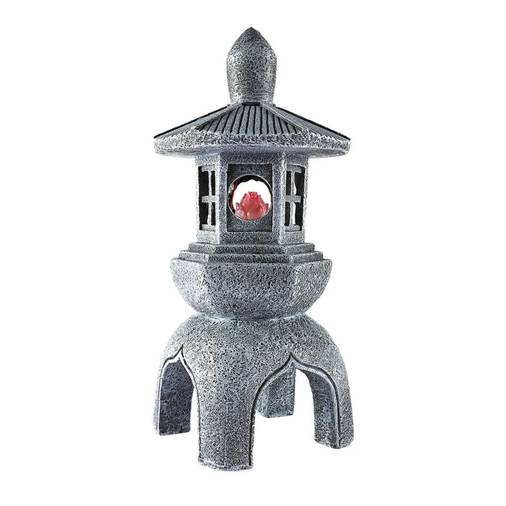 Solar Statue Resin Garden Outdoor Decor Stone Lantern Light Yard Temple Festival Lighting
Solar Statue Resin Garden Outdoor Decor Stone Lantern Light Yard Temple Festival Lighting