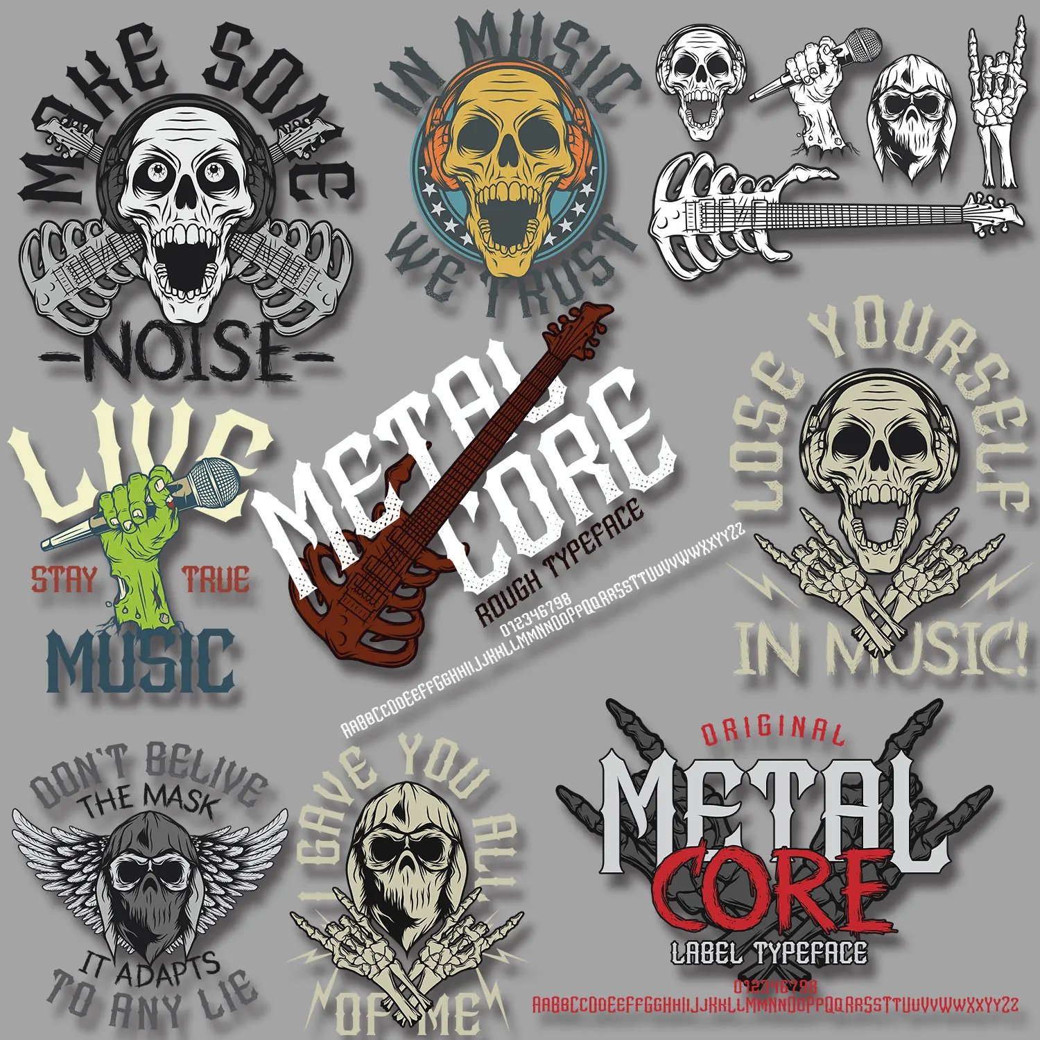 Metal Core Rock Music "I Give You All of Me" Iron on Patches Applique for Cloth Easy to Use DIY Decoration
Metal Core Rock Music "I Give You All of Me" Iron on Patches Applique for Cloth Easy to Use DIY Decoration