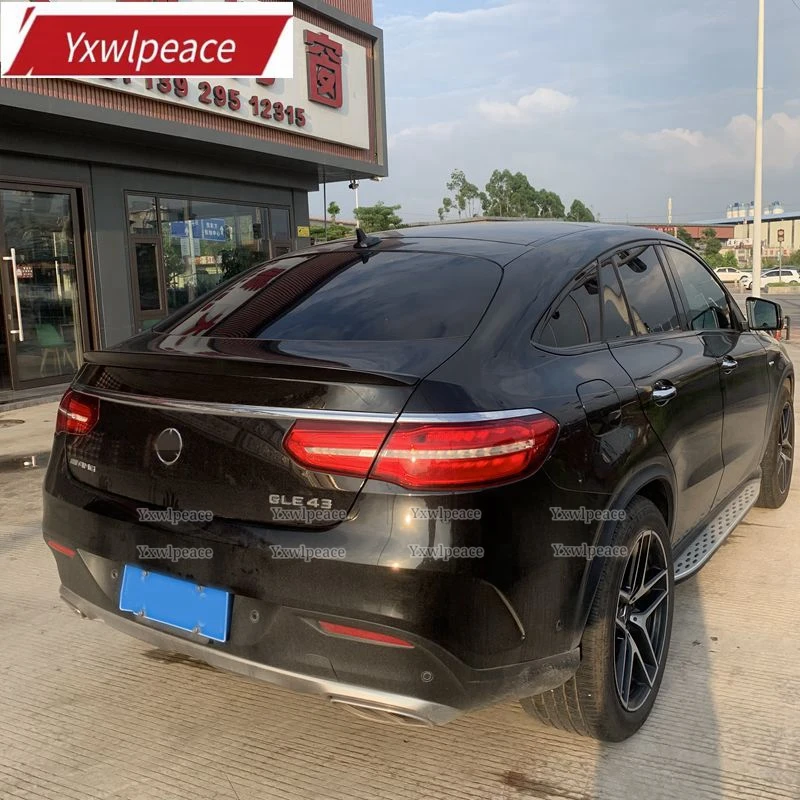 Mercedes Benz GLE Coupe 2016 2017 2018 ABS material spoiler car rear trunk spoiler lip wing body kit accessories
Mercedes Benz GLE Coupe 2016 2017 2018 ABS material spoiler car rear trunk spoiler lip wing body kit accessories