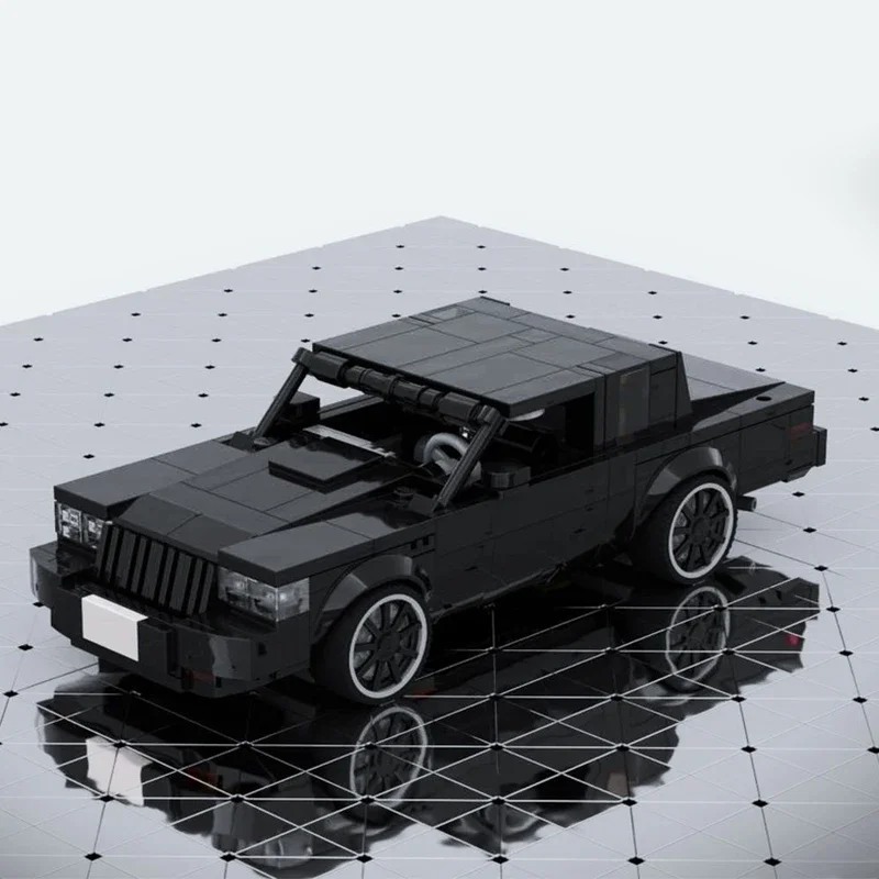 309 деталей MOC Buick GNX Speed Champion City Coupe Supercar, конструктор, гоночный технический набор, креативный гараж, игрушки DIY, подарки
309 деталей MOC Buick GNX Speed Champion City Coupe Supercar, конструктор, гоночный технический набор, креативный гараж, игрушки DIY, подарки