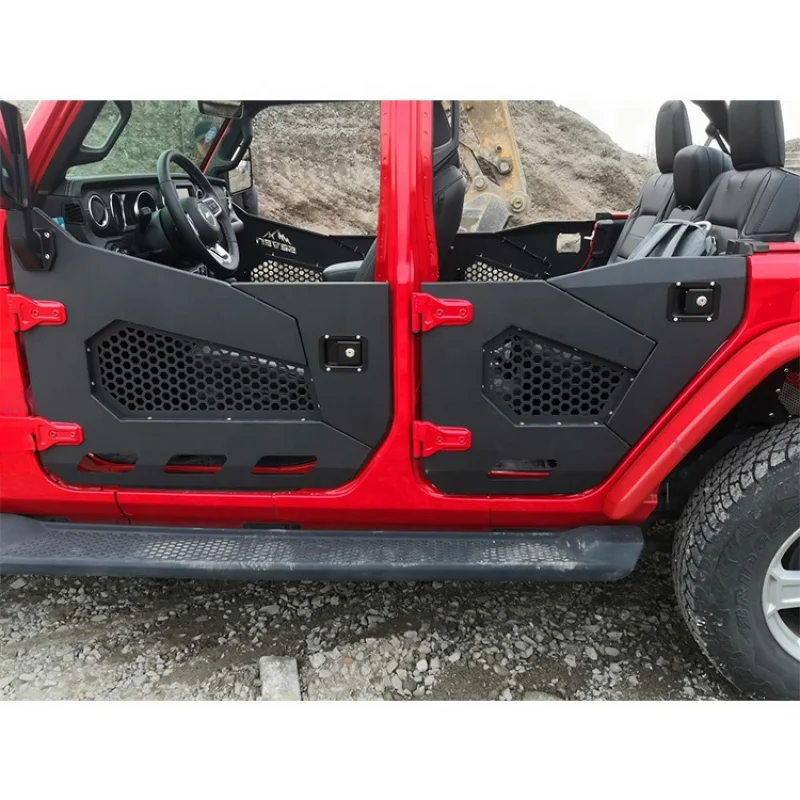 Suitable for 4-Door Jeep Wrangler JK/JL JP16 ODM Steel Tube Half Doors With Rearview Mirror
Suitable for 4-Door Jeep Wrangler JK/JL JP16 ODM Steel Tube Half Doors With Rearview Mirror