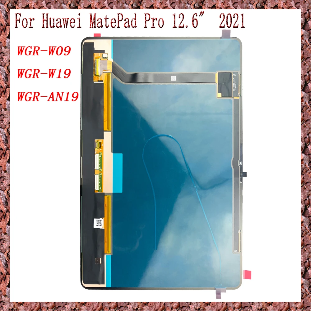 ЖК-дисплей для Huawei MatePad Pro 12,6 дюйма, с сенсорным экраном и дигитайзером в сборе
ЖК-дисплей для Huawei MatePad Pro 12,6 дюйма, с сенсорным экраном и дигитайзером в сборе