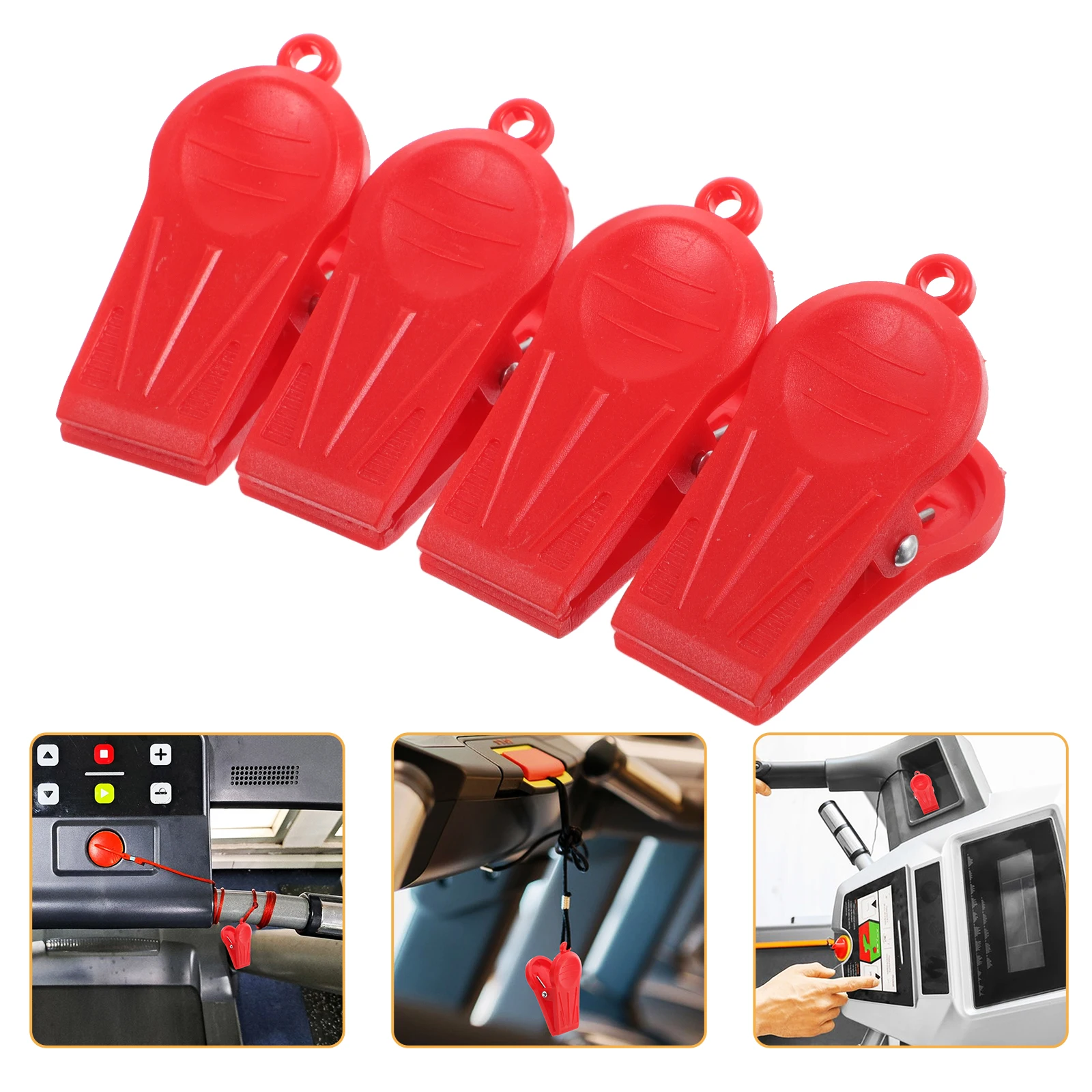 4pcs Treadmill Clip Replacement Safety Switch Lock Stop Key for Running Machine Gym Accessories Plastic Clamp
4pcs Treadmill Clip Replacement Safety Switch Lock Stop Key for Running Machine Gym Accessories Plastic Clamp