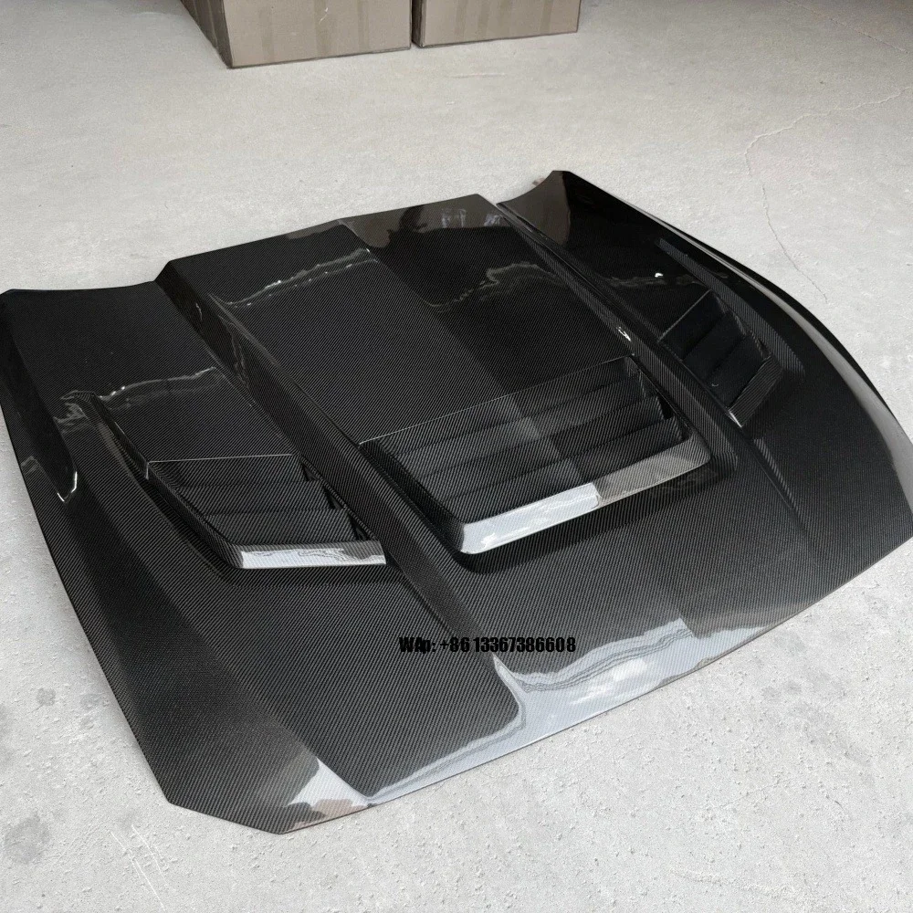 New Hot Selling Model for Mustang 2024 Shelby Hood High Quality Carbon Fiber Modified Body Kit with Bolts Bolt-On
New Hot Selling Model for Mustang 2024 Shelby Hood High Quality Carbon Fiber Modified Body Kit with Bolts Bolt-On