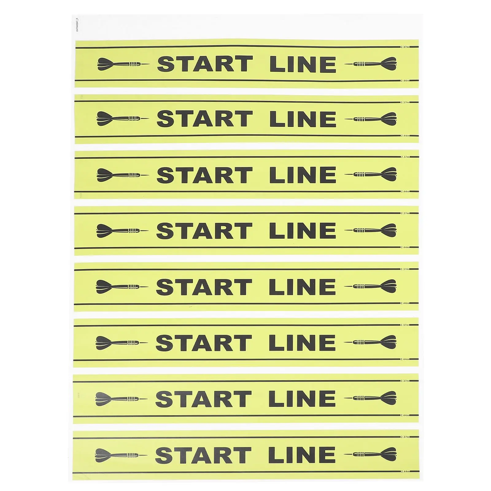 Throwing Line Marker 60x10cm PVC Material Games Accessories Ground Line Notice Gaming Supplies
Throwing Line Marker 60x10cm PVC Material Games Accessories Ground Line Notice Gaming Supplies