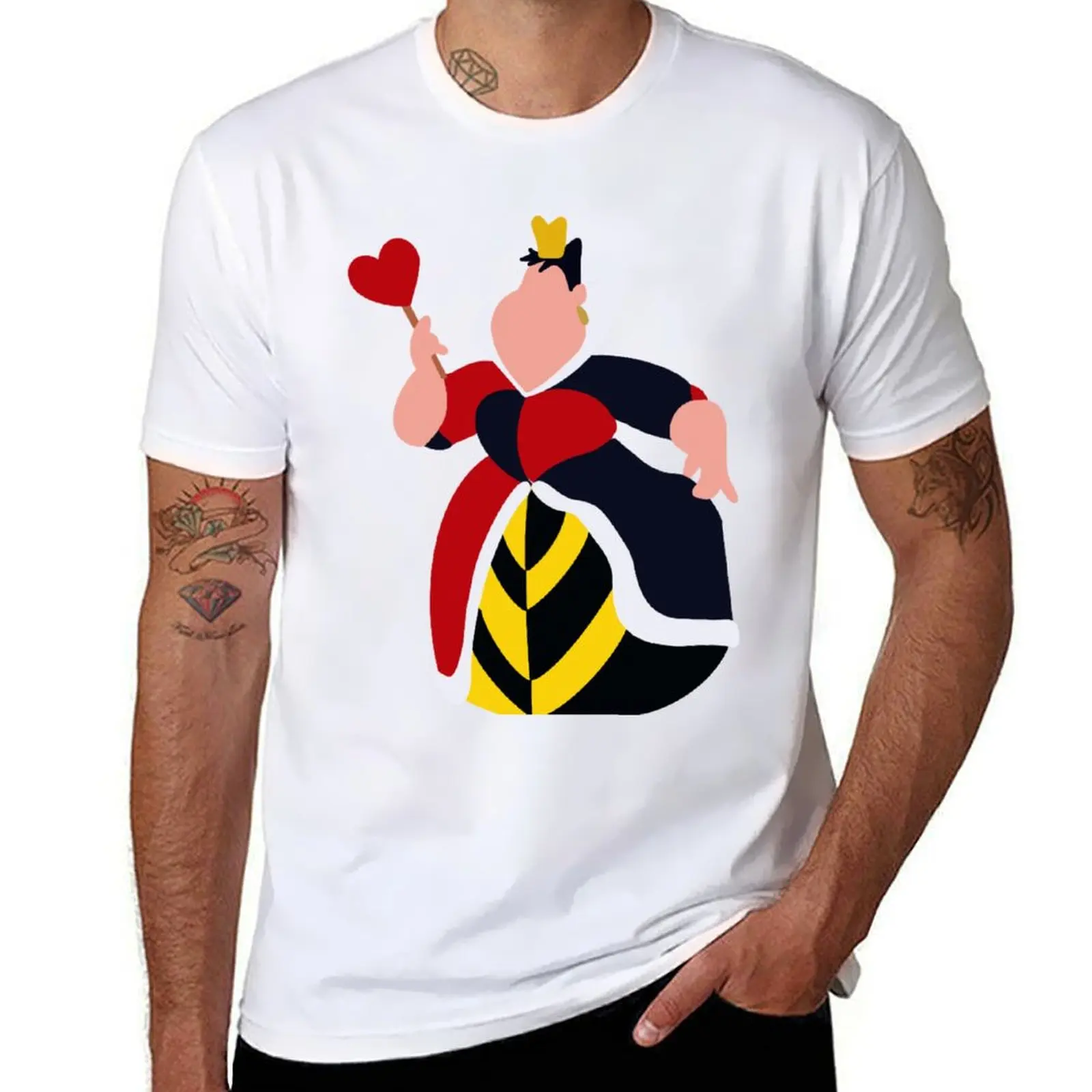 Minimalist Queen of Hearts T-Shirt t shirts for man pack white man t shirt heavy cotton T-Shirt
Minimalist Queen of Hearts T-Shirt t shirts for man pack white man t shirt heavy cotton T-Shirt