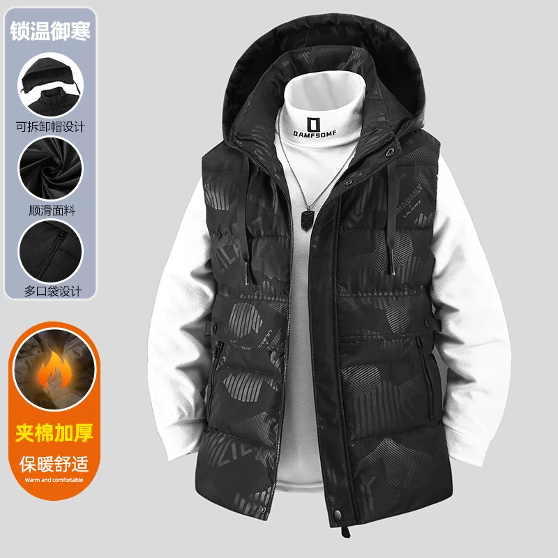 Fall and winter cotton large-sized clothing, men's winter casual jackets, high-quality design, warm coat with fashionable hood
Fall and winter cotton large-sized clothing, men's winter casual jackets, high-quality design, warm coat with fashionable hood