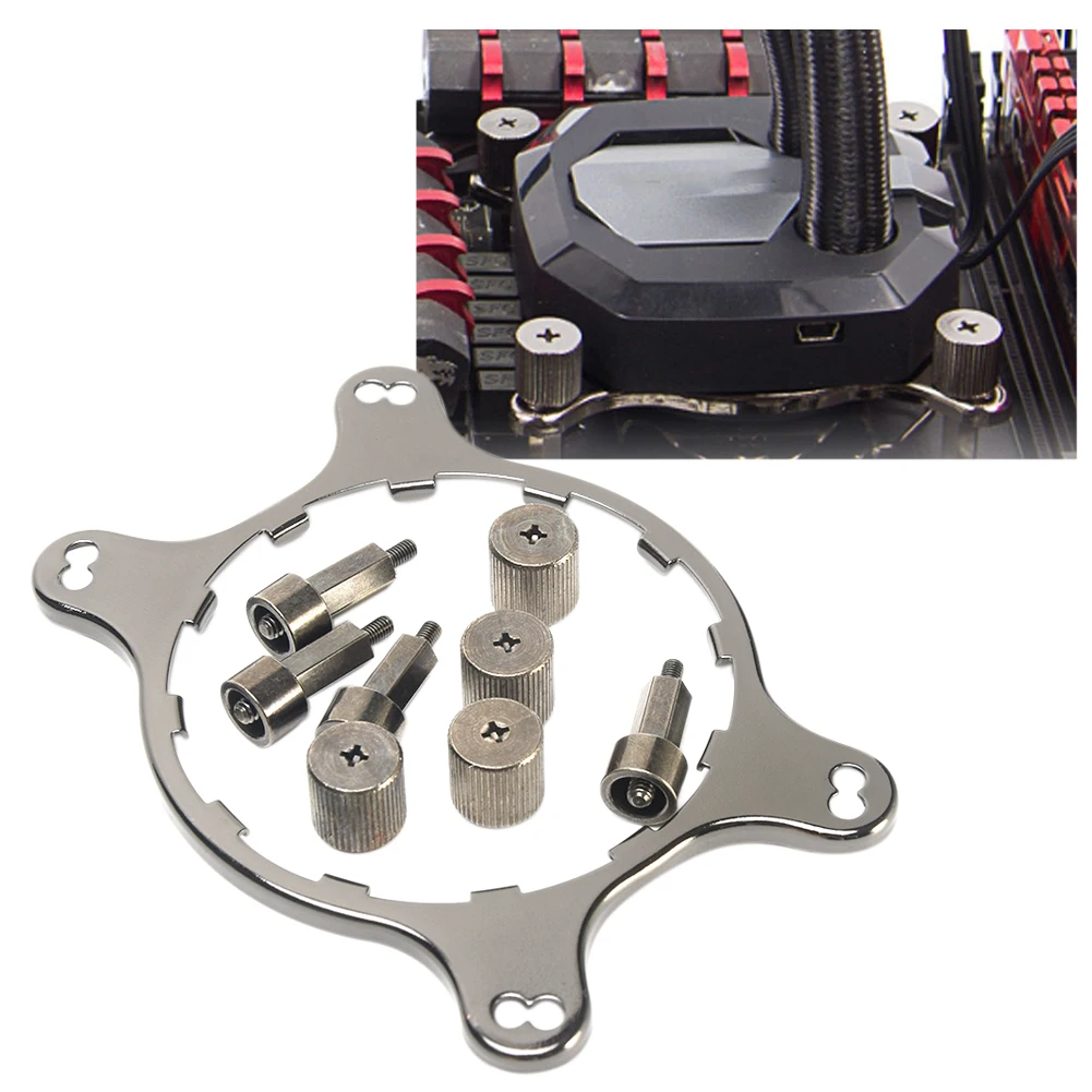 Professional CPU Fan Bracket Holder Stable Radiator Mount, Easy Install Sturdy Replacement Back Plate, Support Fit for AM4 P9JB
Professional CPU Fan Bracket Holder Stable Radiator Mount, Easy Install Sturdy Replacement Back Plate, Support Fit for AM4 P9JB