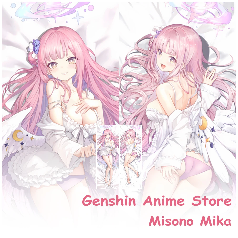 Anime Blue Archive Misono Mika Kawaii Dakimakura Cover Pillowcase Otaku Sleeping Cushion Cover Hugging Body Cosplay Props 50x150 
Anime Blue Archive Misono Mika Kawaii Dakimakura Cover Pillowcase Otaku Sleeping Cushion Cover Hugging Body Cosplay Props 50x150