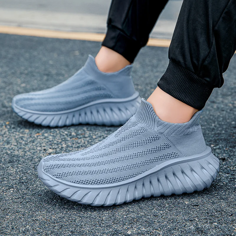 Quanqiang Brand Couple's New Summer Slip-On Sock Shoes with Thick Soles, Lightweight Casual Sports Walking Shoes
Quanqiang Brand Couple's New Summer Slip-On Sock Shoes with Thick Soles, Lightweight Casual Sports Walking Shoes