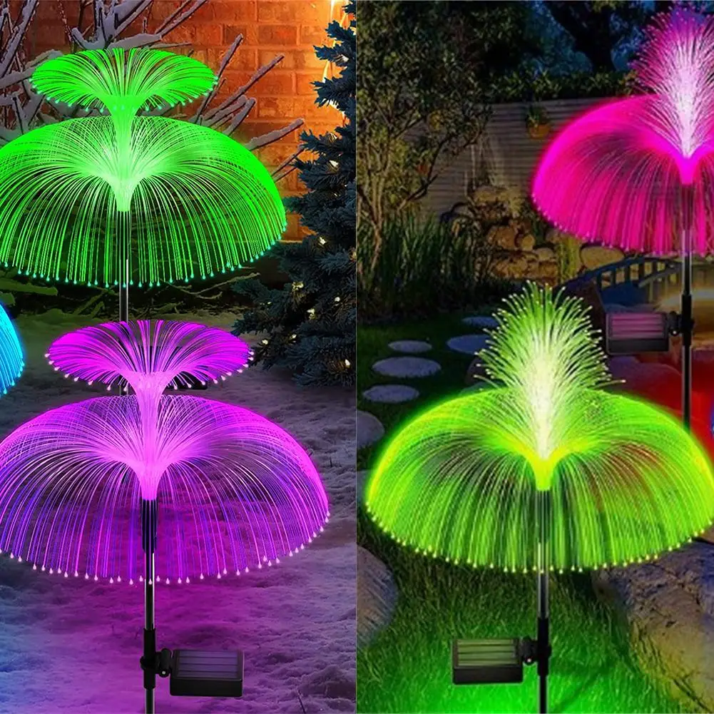 Solar Jellyfish Light 7 Colors Solar Garden Lights LED Fiber Lights Outdoor Waterproof Decor Lamp for Lawn Patio
Solar Jellyfish Light 7 Colors Solar Garden Lights LED Fiber Lights Outdoor Waterproof Decor Lamp for Lawn Patio