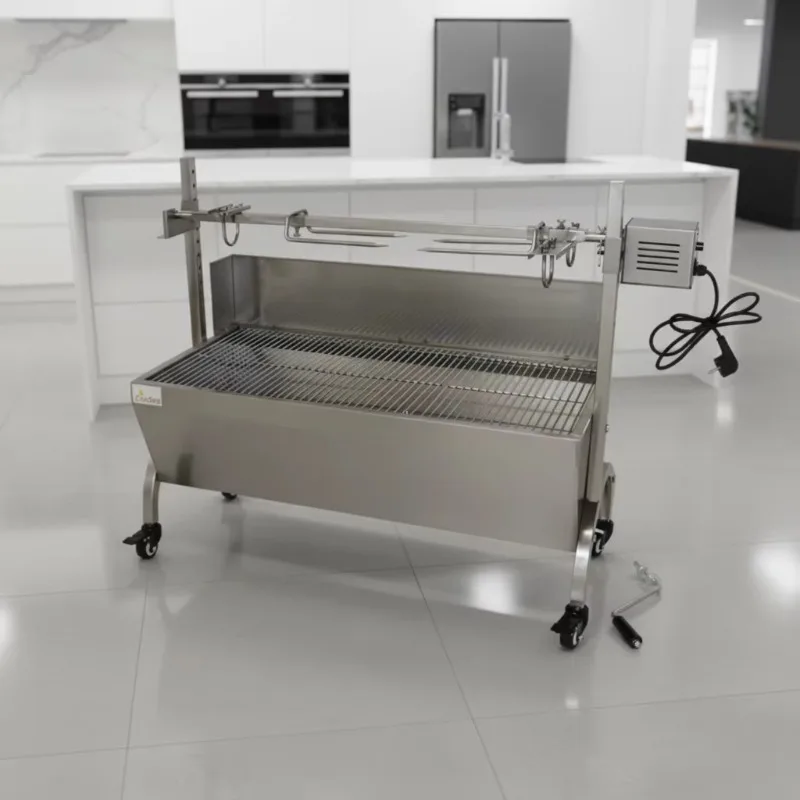 Airo Outdoor Stainless Steel BBQ Large Spit Charcoal Rotisserie Charcoal Electric Whole Lamb Suckling Pig Customizable
Airo Outdoor Stainless Steel BBQ Large Spit Charcoal Rotisserie Charcoal Electric Whole Lamb Suckling Pig Customizable