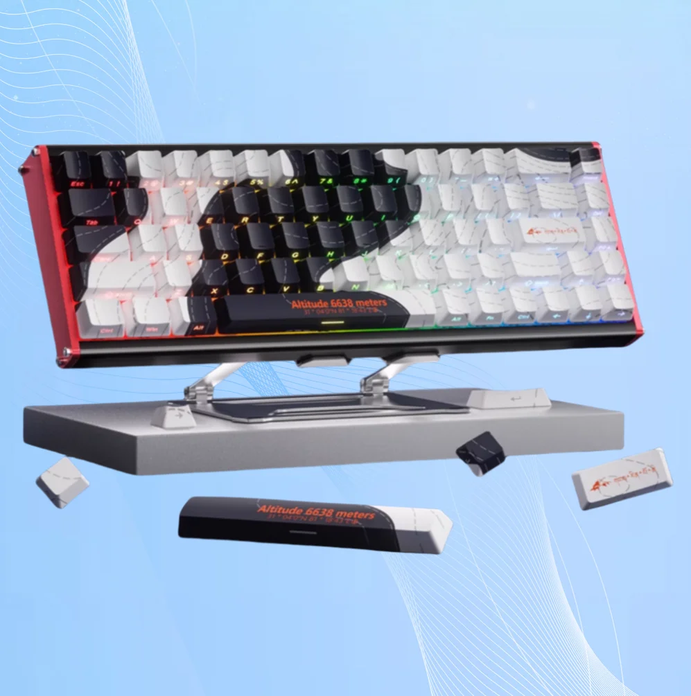 AJAZZ ALUX68 Magnetic Switch Mechanical Keyboard Customized All Aluminum CNC Hot Swap Wired Esports Gaming Keyboard For PC Gamer
AJAZZ ALUX68 Magnetic Switch Mechanical Keyboard Customized All Aluminum CNC Hot Swap Wired Esports Gaming Keyboard For PC Gamer