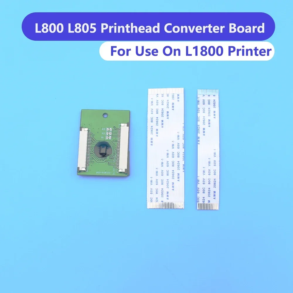 Printer Head Adapter Printhead Converter Board Card for Epson L1800 R1390 DTF DTG UV Printer Use L805 L800 Convert A4 To A3 Head
Printer Head Adapter Printhead Converter Board Card for Epson L1800 R1390 DTF DTG UV Printer Use L805 L800 Convert A4 To A3 Head
