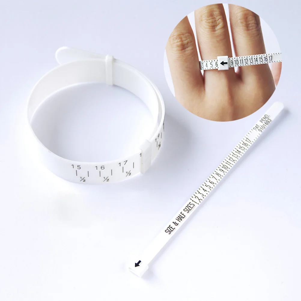 3Pcs Measuring Ring Set Plastic Jewelry Size Gauge Unisex Ring Bracelet Sizer Tool for Accurate Finger Wrist Measurement
3Pcs Measuring Ring Set Plastic Jewelry Size Gauge Unisex Ring Bracelet Sizer Tool for Accurate Finger Wrist Measurement