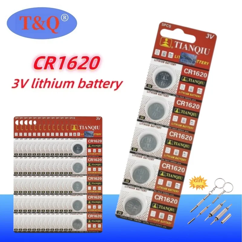 CR1620 Battery CR 1620 3V Lithium Battery DL1620 BR1620 Button Coin Cells For Watch Car Remote Control Calculator Scales Hot
CR1620 Battery CR 1620 3V Lithium Battery DL1620 BR1620 Button Coin Cells For Watch Car Remote Control Calculator Scales Hot
