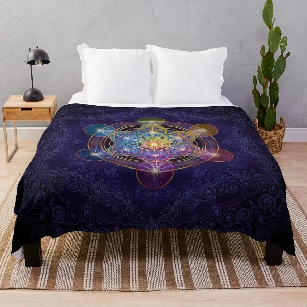 Metatron's Cube Merkabah Throw Blanket Warm Comfortable Blanket Gift for Parents Friends
Metatron's Cube Merkabah Throw Blanket Warm Comfortable Blanket Gift for Parents Friends