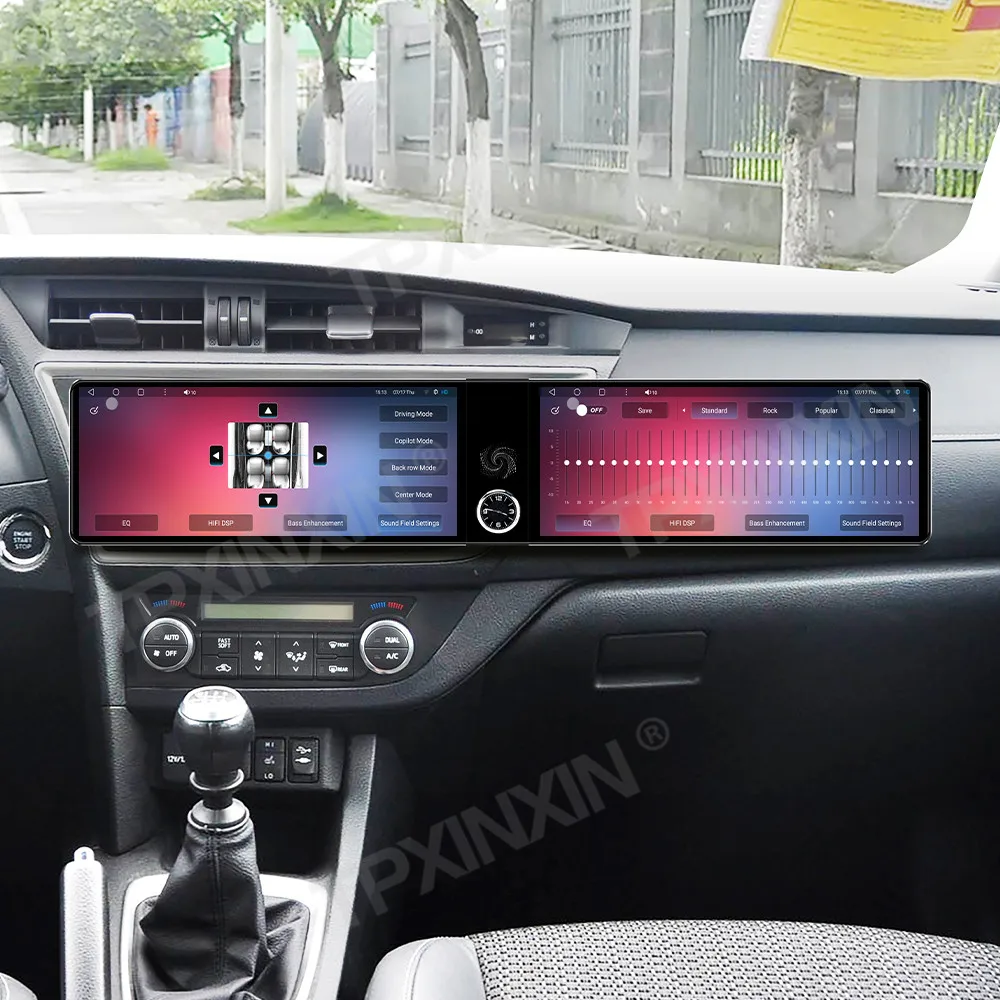 12.3'' Двухэкранный автомобильный радиоприемник для Toyota Auris 2013-2018, мультимедийный видеоплеер, стереосистема, GPS-навигация, Carplay, 4G, DSP
12.3'' Двухэкранный автомобильный радиоприемник для Toyota Auris 2013-2018, мультимедийный видеоплеер, стереосистема, GPS-навигация, Carplay, 4G, DSP