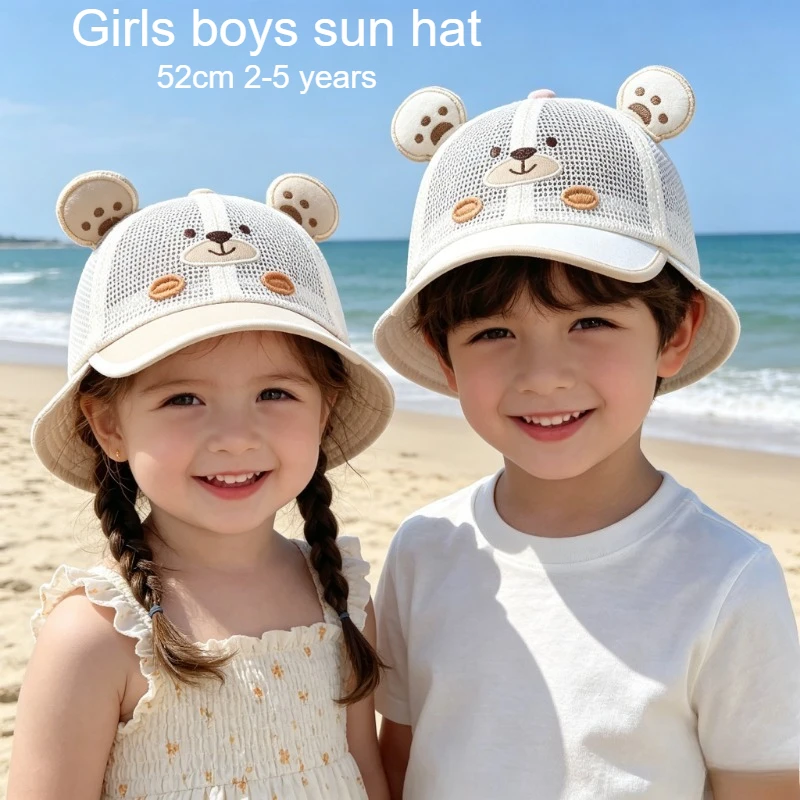 Baby Kids Summer Mesh Baseball Cap 49-52cm 2-5 Years Cartoon Sun Hat for Boys Girls Toddler Children Breathable Adjustable Hats
Baby Kids Summer Mesh Baseball Cap 49-52cm 2-5 Years Cartoon Sun Hat for Boys Girls Toddler Children Breathable Adjustable Hats