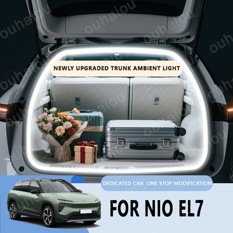 For NIO EL7 trunk light modification light Atmosphere lights White warm white Rear Trunk LED Light Bar
For NIO EL7 trunk light modification light Atmosphere lights White warm white Rear Trunk LED Light Bar