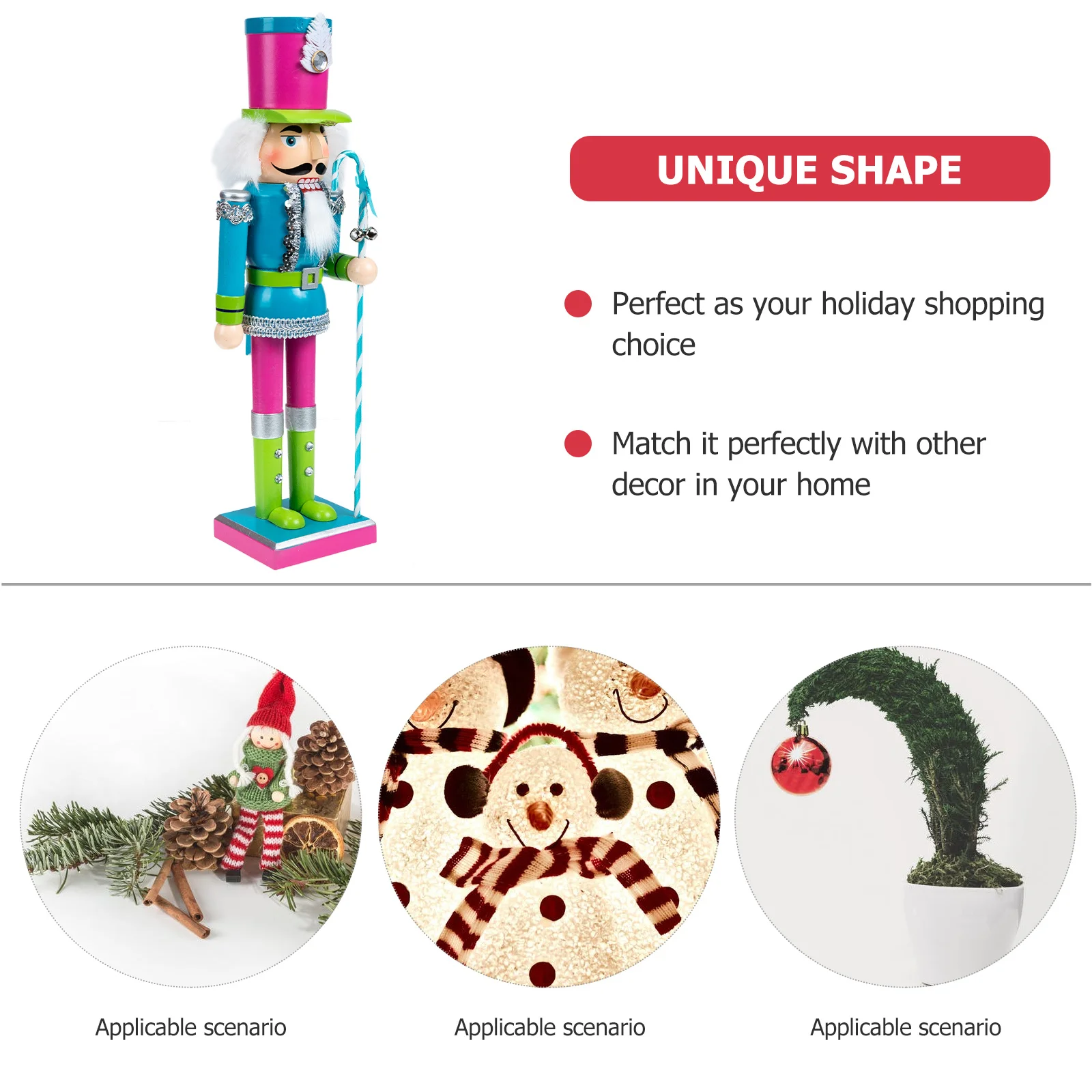 Wooden Nutcracker Ornament Christmas Decoration Xmas Tabletop Craft Soldier Desktop Holiday Decor Gift Nutcrackers Craft Xmas
Wooden Nutcracker Ornament Christmas Decoration Xmas Tabletop Craft Soldier Desktop Holiday Decor Gift Nutcrackers Craft Xmas