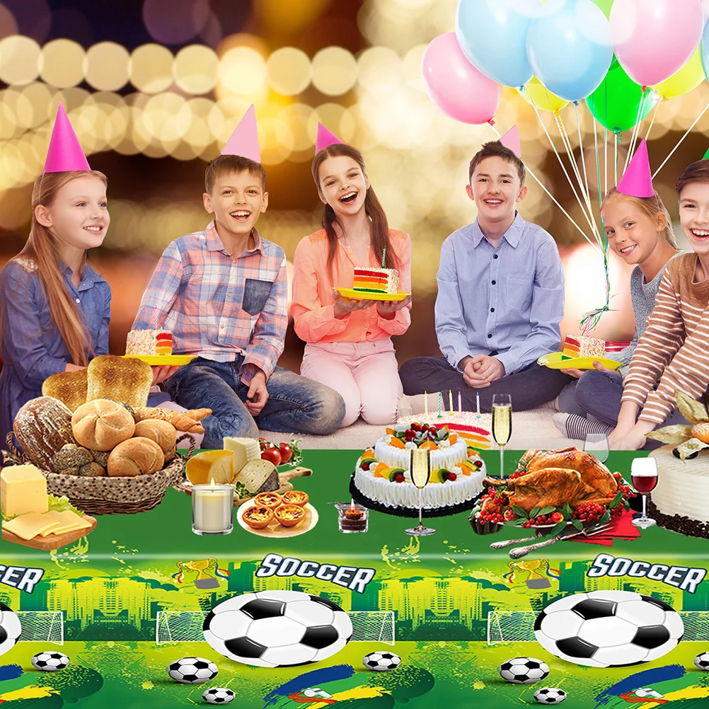 Football Tablecloth PE Material Simple Design Softer Fabric Warm Atmosphere Fresh Pattern Summer Gatherings Parties Picnics
Football Tablecloth PE Material Simple Design Softer Fabric Warm Atmosphere Fresh Pattern Summer Gatherings Parties Picnics