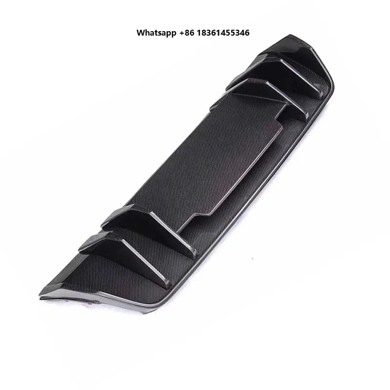 For R8 V8 V10 GT 2016-2021 Carbon Fiber Rear Diffuser Rear Bumper Lip Spoiler Upgraded Exhaust Guard Splitter Body Kit
For R8 V8 V10 GT 2016-2021 Carbon Fiber Rear Diffuser Rear Bumper Lip Spoiler Upgraded Exhaust Guard Splitter Body Kit