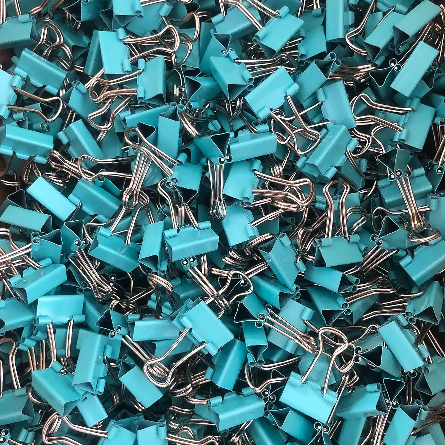 40 PCS Mini Binder Clips, 15mm (5/8"), Green-Blue, Slight Surface Marks
40 PCS Mini Binder Clips, 15mm (5/8"), Green-Blue, Slight Surface Marks