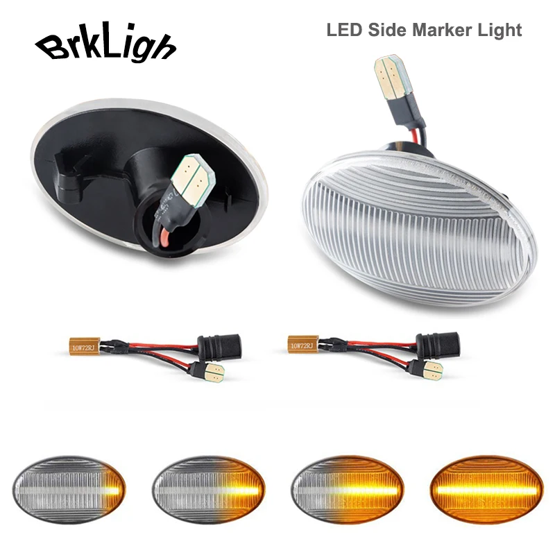 2Pcs For Opel Astra F Corsa Combo B C Meriva Tigra A Sintra Vita LED Dynamic Side Marker Lights Turn Signal Lapms Car-Styling
2Pcs For Opel Astra F Corsa Combo B C Meriva Tigra A Sintra Vita LED Dynamic Side Marker Lights Turn Signal Lapms Car-Styling