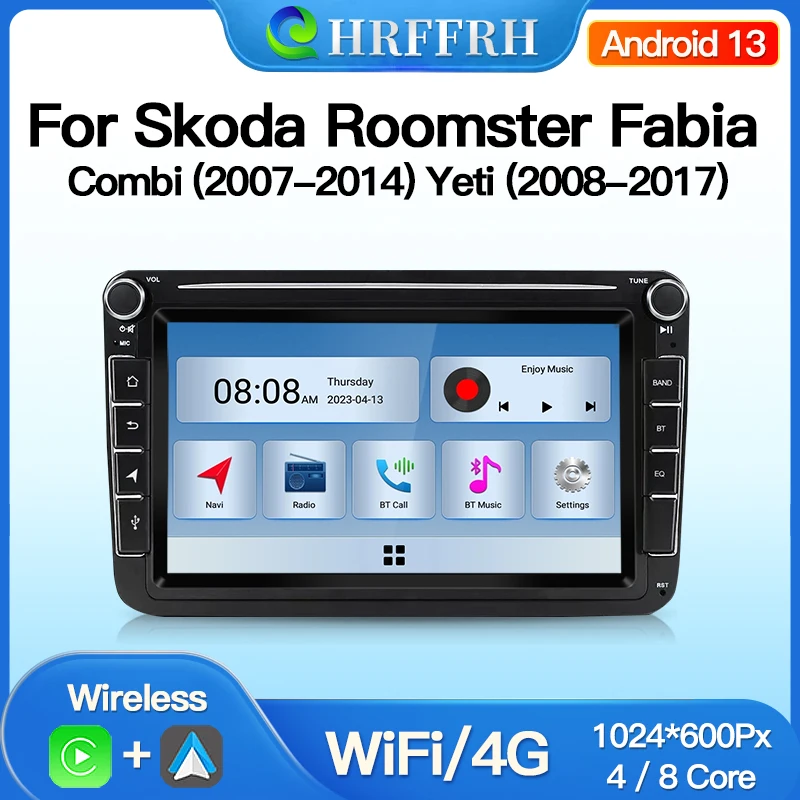 For Skoda Yeti 2008-2017 Roomster Fabia Combi 2007-2014 Car Multimedia Player Radio Android Autoradio CarPlay Auto 4G Wifi GPS
For Skoda Yeti 2008-2017 Roomster Fabia Combi 2007-2014 Car Multimedia Player Radio Android Autoradio CarPlay Auto 4G Wifi GPS