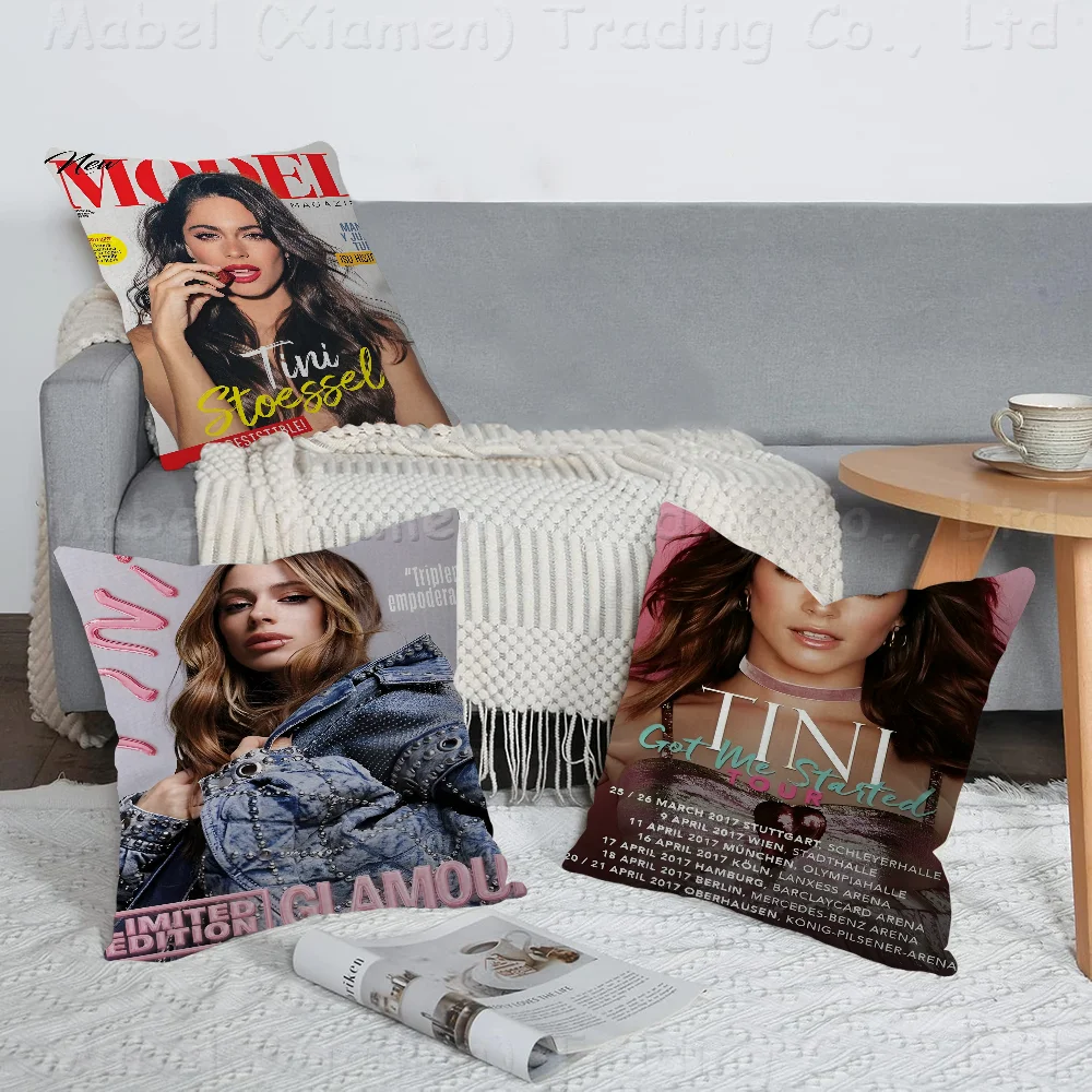 Argentine Actress T-Tini S-Stoessel Pillow Cover Sofa Cushion Cover Home Room Decoration Children Gift
Argentine Actress T-Tini S-Stoessel Pillow Cover Sofa Cushion Cover Home Room Decoration Children Gift