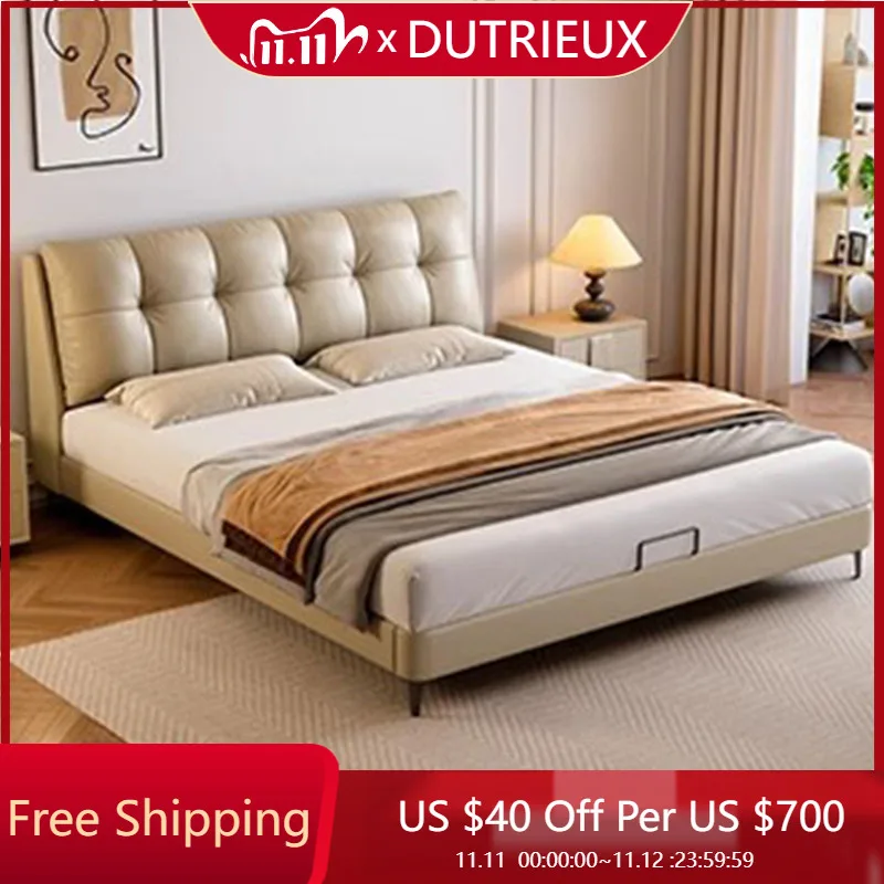 Эстетический современный дизайн кровати, скандинавский акцент, роскошная креативная большая кровать в китайском стиле, прозрачное украшение для гостиной Camas De Casal
Эстетический современный дизайн кровати, скандинавский акцент, роскошная креативная большая кровать в китайском стиле, прозрачное украшение для гостиной Camas De Casal