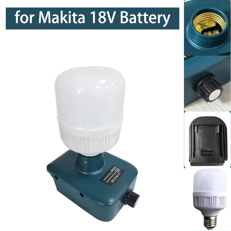 12W ireless LED work light suitable for Makita 18V Battery handheld LED bulb flashlight,for outdoor camping emergency situations
12W ireless LED work light suitable for Makita 18V Battery handheld LED bulb flashlight,for outdoor camping emergency situations