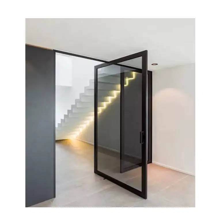 Best Selling Household Aluminum Frame Double Layer Glass Door Fashionable Manual Revolving Doors Noise Reduction Pivot Doors
Best Selling Household Aluminum Frame Double Layer Glass Door Fashionable Manual Revolving Doors Noise Reduction Pivot Doors